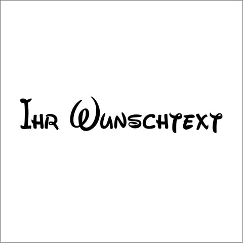 Wunschtextaufkleber für Auto Nr.11
