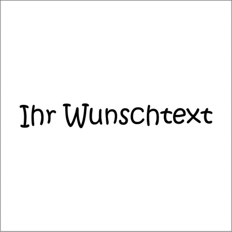 Wunschtextaufkleber für Auto Nr.13