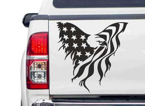 US Eagle Autoaufkleber