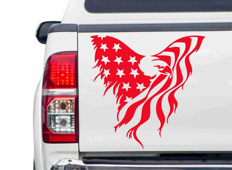 US Eagle Autoaufkleber