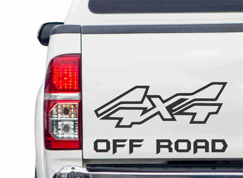 4x4 Off Road Autoaufkleber