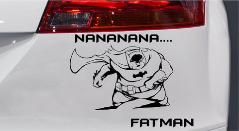 Fatman Autoaufkleber