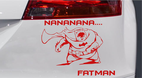 Fatman Autoaufkleber