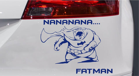 Fatman Autoaufkleber