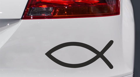 Christenfisch Autoaufkleber