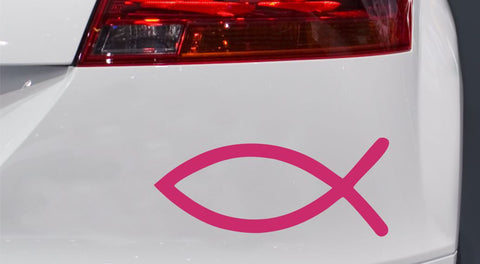 Christenfisch Autoaufkleber