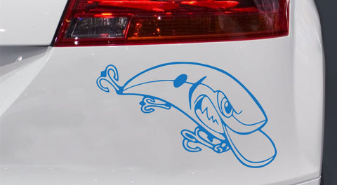 Fischköder Autoaufkleber