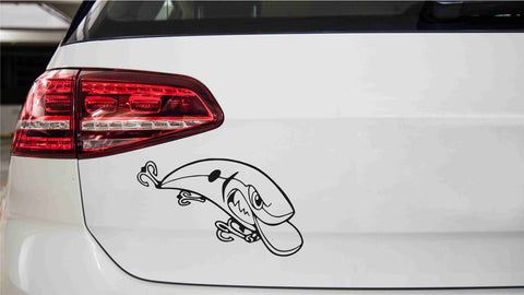 Fischköder Autoaufkleber