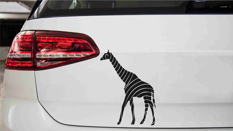 Giraffe Tribal 2 Autoaufkleber