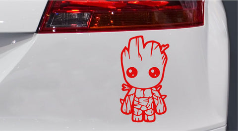 Groot Guardians of the Galaxy Autoaufkleber