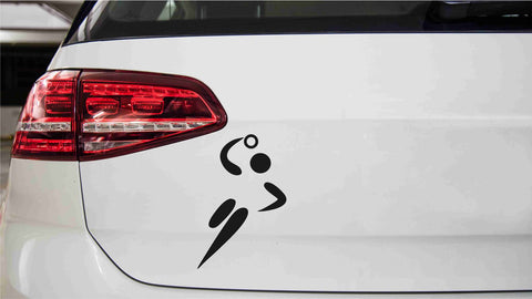 Handball Spieler/-in Autoaufkleber