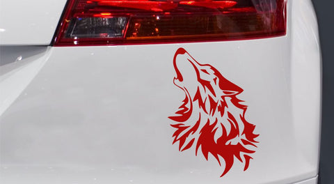 Wolf Heuler Autoaufkleber