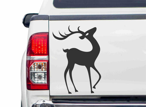 Hirsch Diva Autoaufkleber