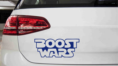 Boost Wars JDM Autoaufkleber
