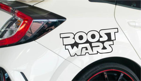 Boost Wars JDM Autoaufkleber