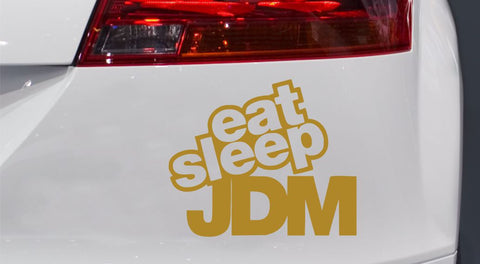 Eat Sleep JDM Autoaufkleber