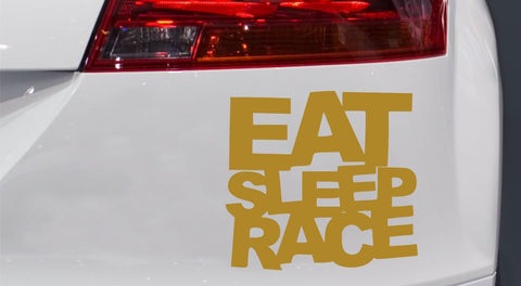 Eat Sleep Race JDM Autoaufkleber
