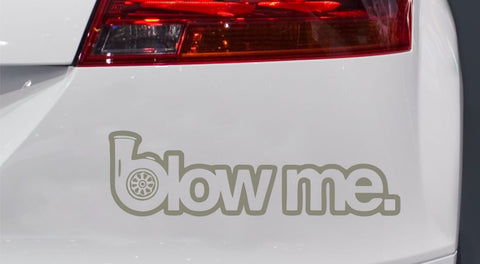 Blow me JDM Autoaufkleber