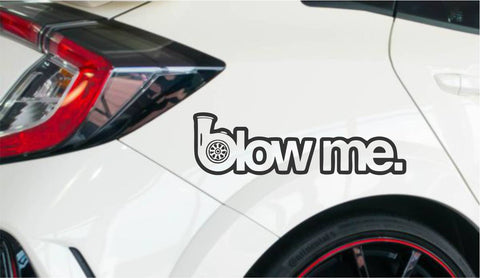 Blow me JDM Autoaufkleber