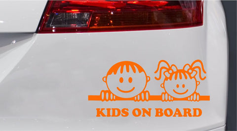 Kids on Board Baby Autoaufkleber