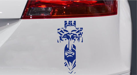 Jesus Kreuz Autoaufkleber