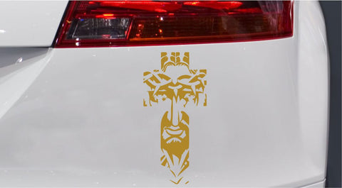 Jesus Kreuz Autoaufkleber