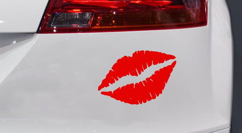Lippen Autoaufkleber