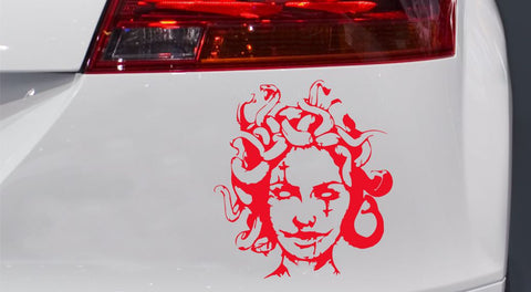 Medusa Autoaufkleber