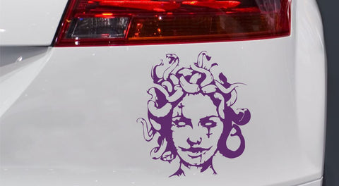 Medusa Autoaufkleber