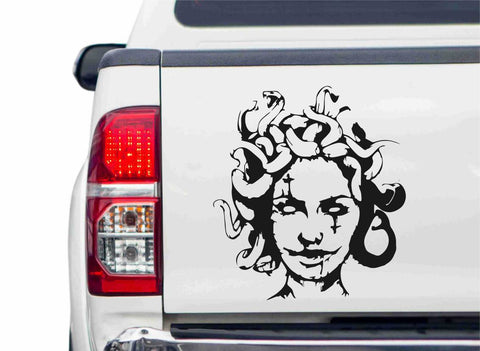 Medusa Autoaufkleber