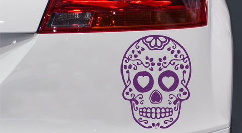 Skull Mexico Autoaufkleber