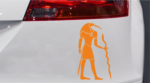 Gottheit Thot Autoaufkleber
