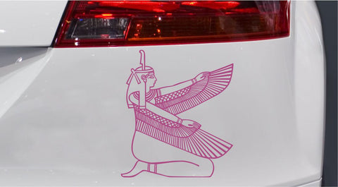 Ägyptische Göttin Isis Autoaufkleber