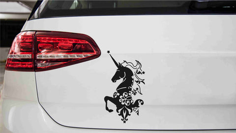 Mystisches Einhorn Autoaufkleber