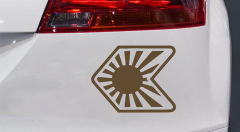 Nippon Flagge JDM Autoaufkleber
