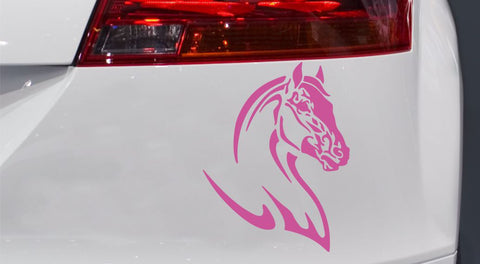 Pferdekopf  Nr.9 Autoaufkleber