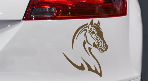 Pferdekopf  Nr.9 Autoaufkleber