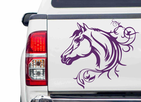 Pferdekopf Beauty Autoaufkleber