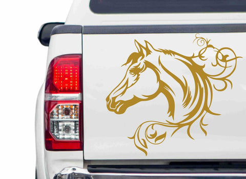 Pferdekopf Beauty Autoaufkleber