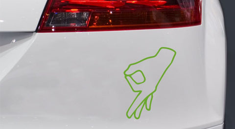 Reingeschaut JDM Autoaufkleber