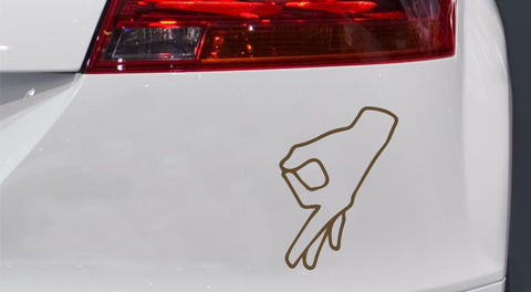 Reingeschaut JDM Autoaufkleber