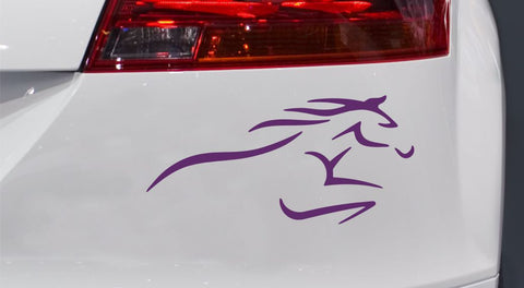 Rennendes Pferd Nr.17 Autoaufkleber