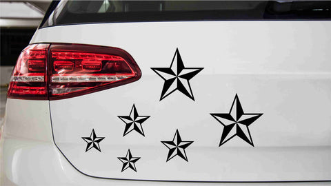 Sternen set. Autoaufkleber