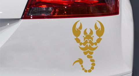 Skorpion Nr.5 Autoaufkleber