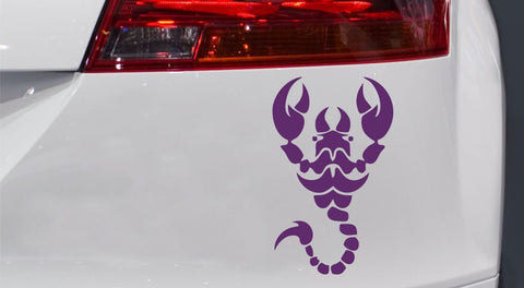 Skorpion Nr.5 Autoaufkleber