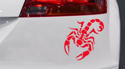 Skorpion Nr.6 Autoaufkleber