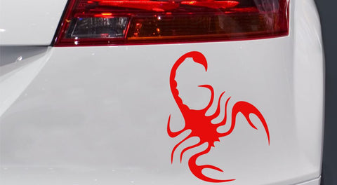 Skorpion Nr.10 Autoaufkleber