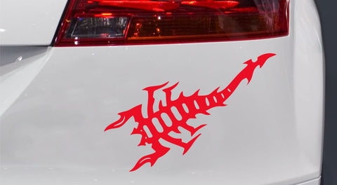 Skorpion Nr.11 Autoaufkleber