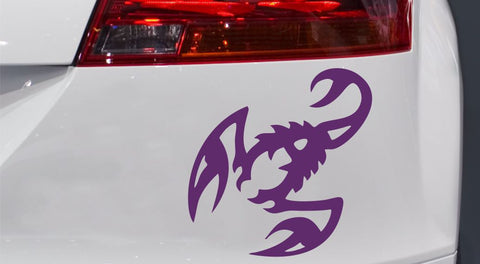 Skorpion Nr.12 Autoaufkleber