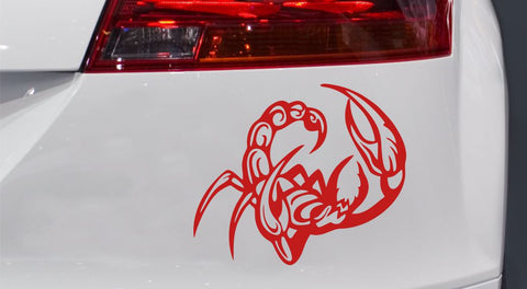 Skorpion Nr.13 Autoaufkleber